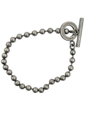Gucci Ball Chain Bracelet Silver